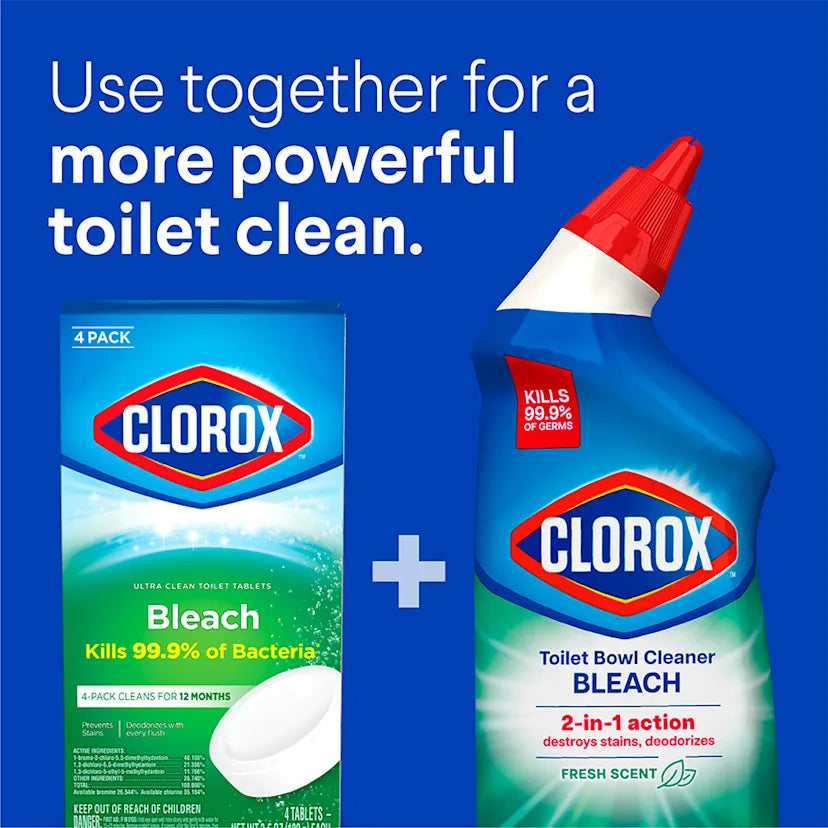 Clorox™ Clean Ultra Clean Toilet Tablets Bleach - Image 3