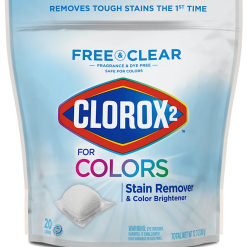 Clorox 2™ for Colors Free & Clear Stain Remover & Brightener Packs