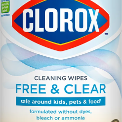 Clorox™ Free & Clear Cleaning Wipes | Light Lemon
