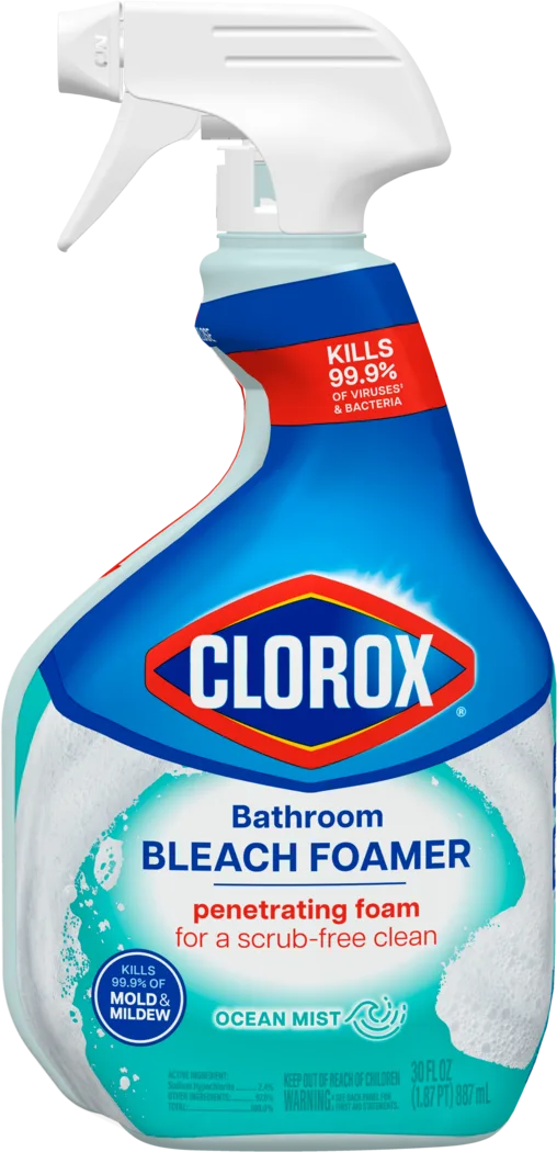 Clorox™ Clean Bleach Foamer & Grout Cleaner | Crisp Lemon