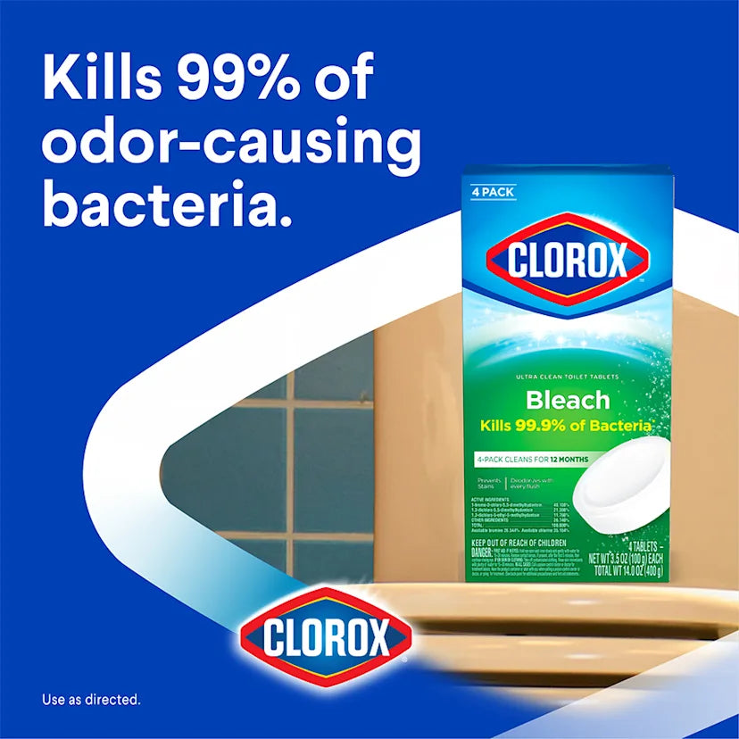 Clorox™ Clean Ultra Clean Toilet Tablets Bleach - Image 2