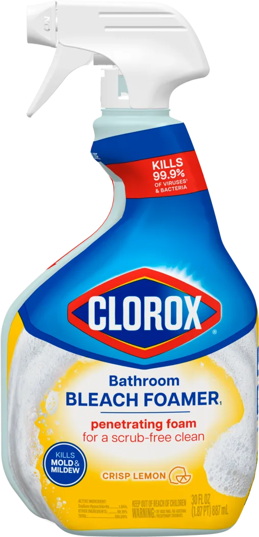 Clorox™ Clean Bleach Foamer & Grout Cleaner | Crisp Lemon - Image 7