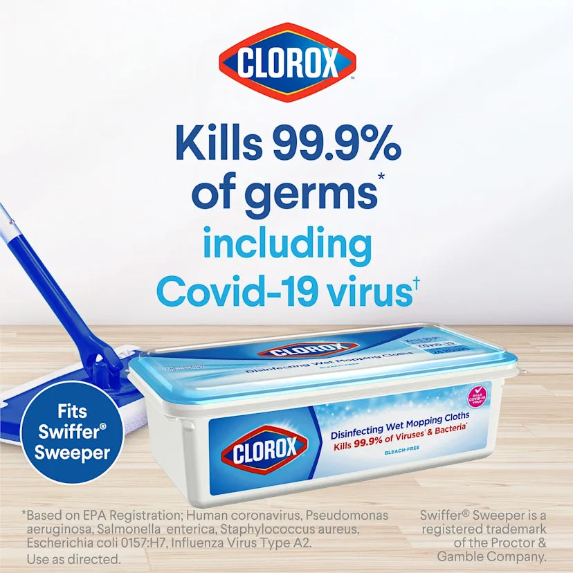 Clorox™ Clean Disinfecting Wet Mopping Cloths - Image 2