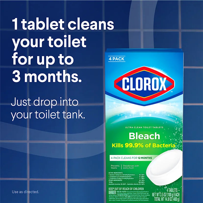 Clorox™ Clean Ultra Clean Toilet Tablets Bleach - Image 4