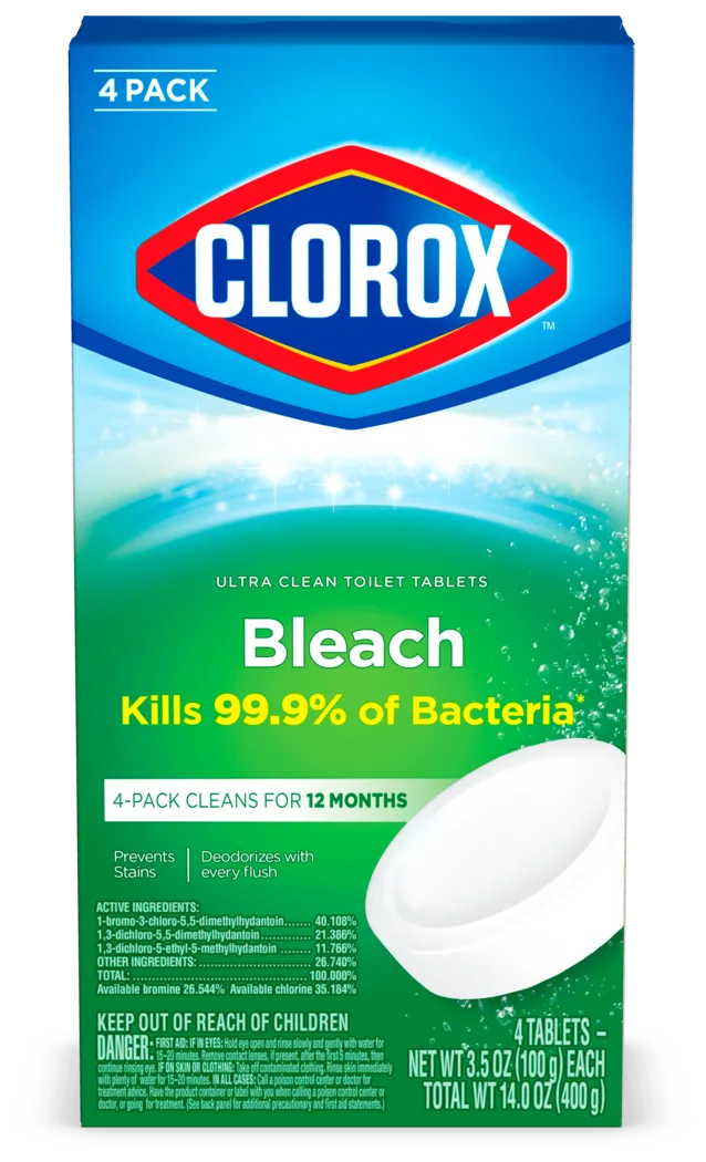 Clorox™ Clean Ultra Clean Toilet Tablets Bleach